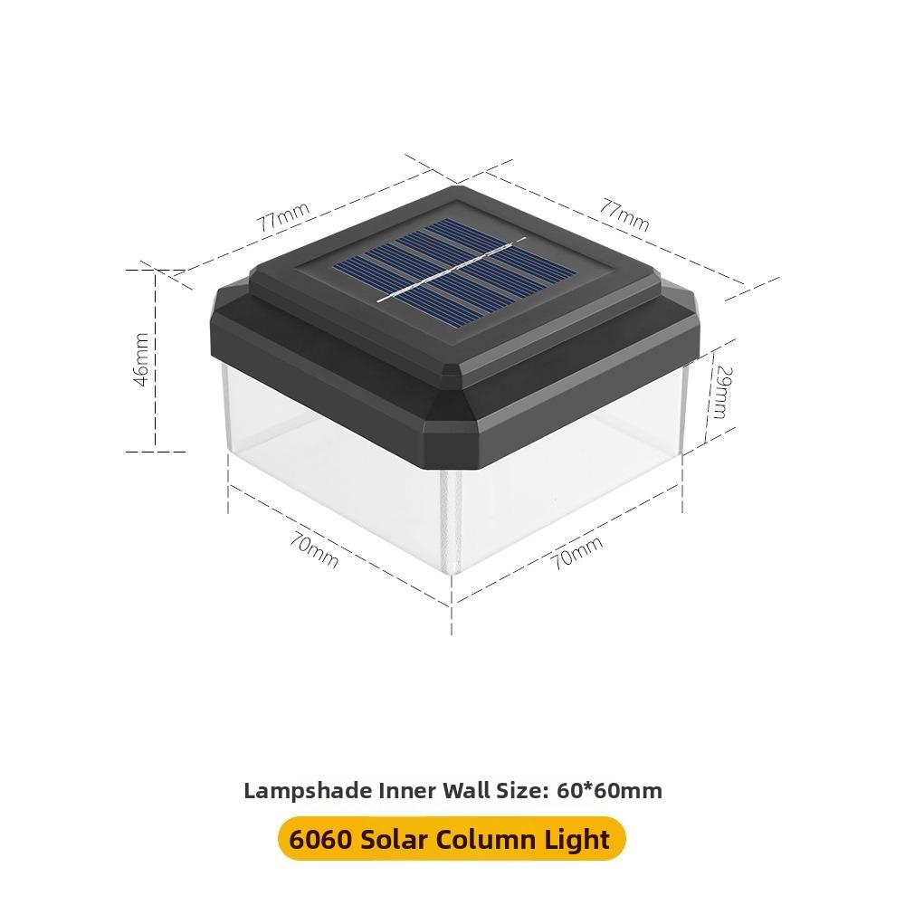 IP65 Waterproof Solar LED Post Cap Light LED Light Deck Lighting New Garden Lighting