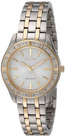 

Citizen Citizen Women s EM0244-55A Dress Analog Display Japanese Quartz Two Tone Watch Women s Watch