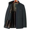 Mid-Aged Men's Thickened Winter Cotton Jacket - Dad's Style Outerwear for Middle-Aged & Elderly