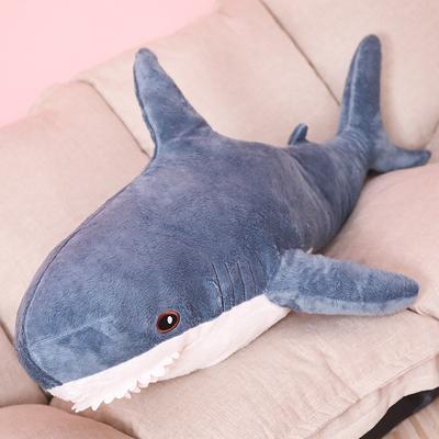 30/45/60/80cm Divertente Morbido Morso Squalo Peluche Cuscino Appacificante Regalo Per Bambini Regali di Compleanno per Bambini