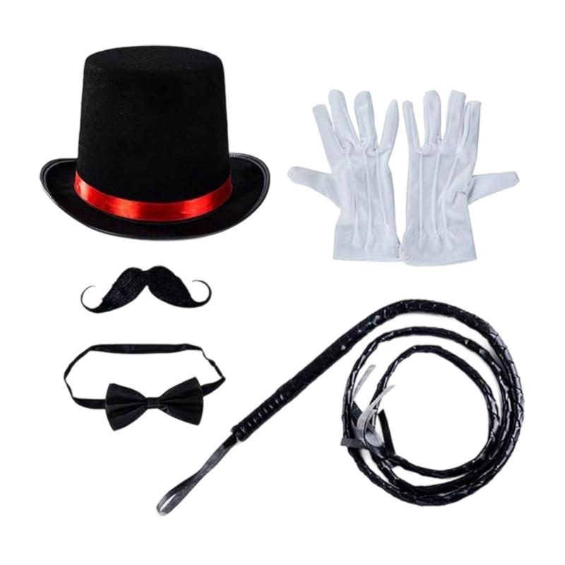 

Eye Catching Magicians Roleplay Outfit Friendly Practical Fabric Easy Wear Stage Performances Outfit For Performers 1