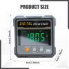 Digital Inclinometer Angle Gauge Display Construction Waterproof Measurement High