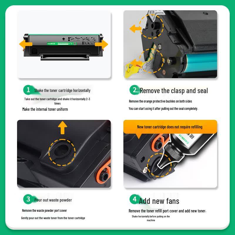 Compatible PD-205 Black Integrated Drum Unit for Pantum Printers