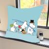 1PC Funda de Almohada Cuadrada de Dibujos Animados Linda N-MoominS Dormitorio Sofá Ocio Cojín de Confort Coche Decoración del Hogar