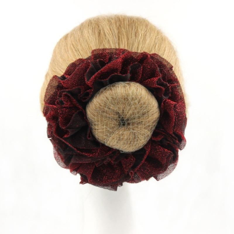 Gauze Scrunchies Women Extra-Large Scrunchie Oversized Thick Elastic Fluffy Hair Ties Hair Scrunchies Ponytail Holder