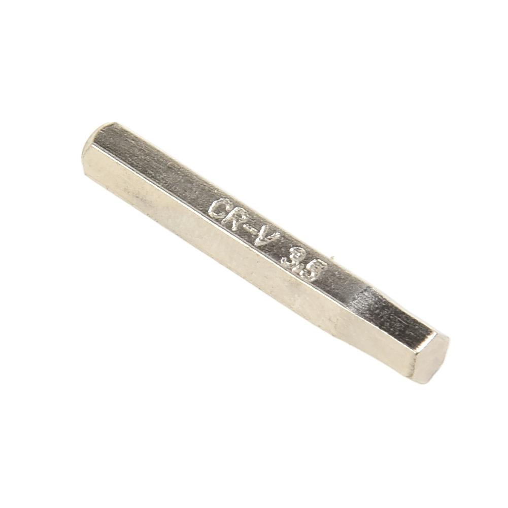 High Strength Steel Small Hex Screwdriver Bits 5Pcs H0 7 4mm Hex Shank