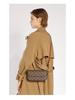 MK F Damen Retro 2024 Französischer Druck Kette Schultertasche - Leichter Luxus & High-End