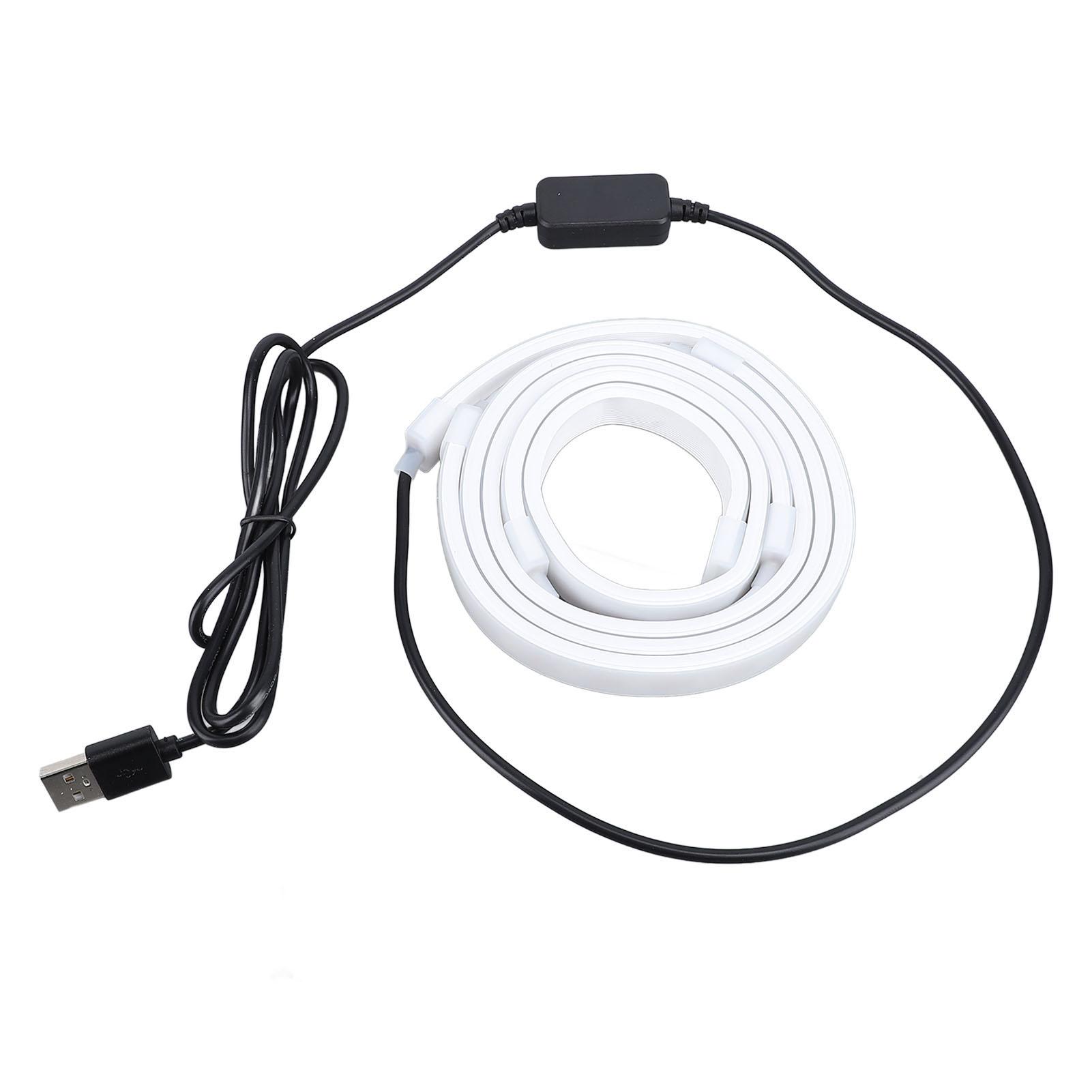 

Screen Synchronous Light Strip for 27 Inch Display Desktop Computer Game Ambient BackLED Strip RGB 16 Million Colors