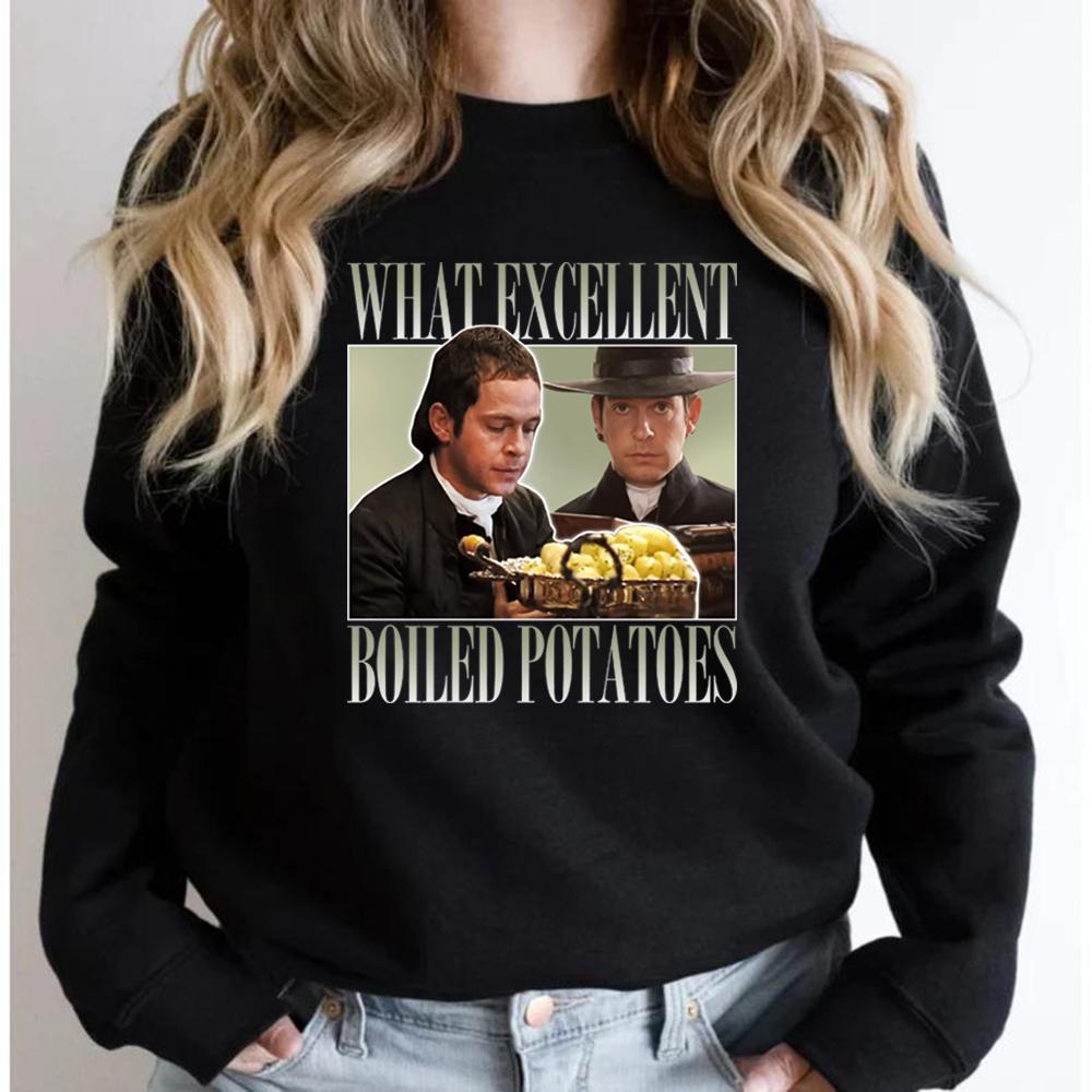Толстовка с забавным мемом «Отварной картофель» Толстовка «Гордость и предубеждение» Женская толстовка с длинным рукавом Толстовка с капюшоном с принтом Fitzwilliam Darcy S чёрный