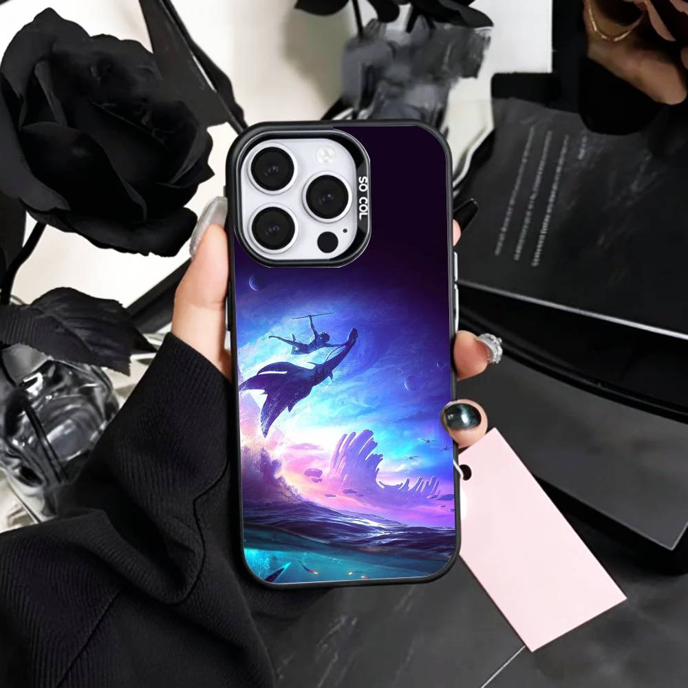 

Чехол для телефона A-Avatar Огонь и A-Пепел Горячий Фильм Для iPhone17,16,15,14,13,12,11 Plus,Pro Max Цветной Посеребренный Внутренний Чехол iPhone16
