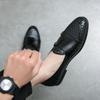 Fashion Fashionable Men's Leather Shoes Loafers Brand Comfortable and Versatile Outdoor Party Men's Office  For Men Driving Shoes