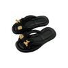 Sandals Fairy Fairy New Summer Toe Cool Slippers Flat Bottom Wear Fashion Beach Slippers Ins Flip-flops