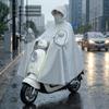 Waterproof Motorcycle Raincoat High Neck Full Body Rain Poncho  Outdoor Motorcycle