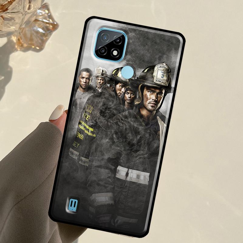 Chicago Fire TV Show For Realme C67 C75 C61 C55 C53 C51 C21Y C25S GT 6 6T 5 GT7 Pro 10 11 12 13 14 Pro Plus Case
