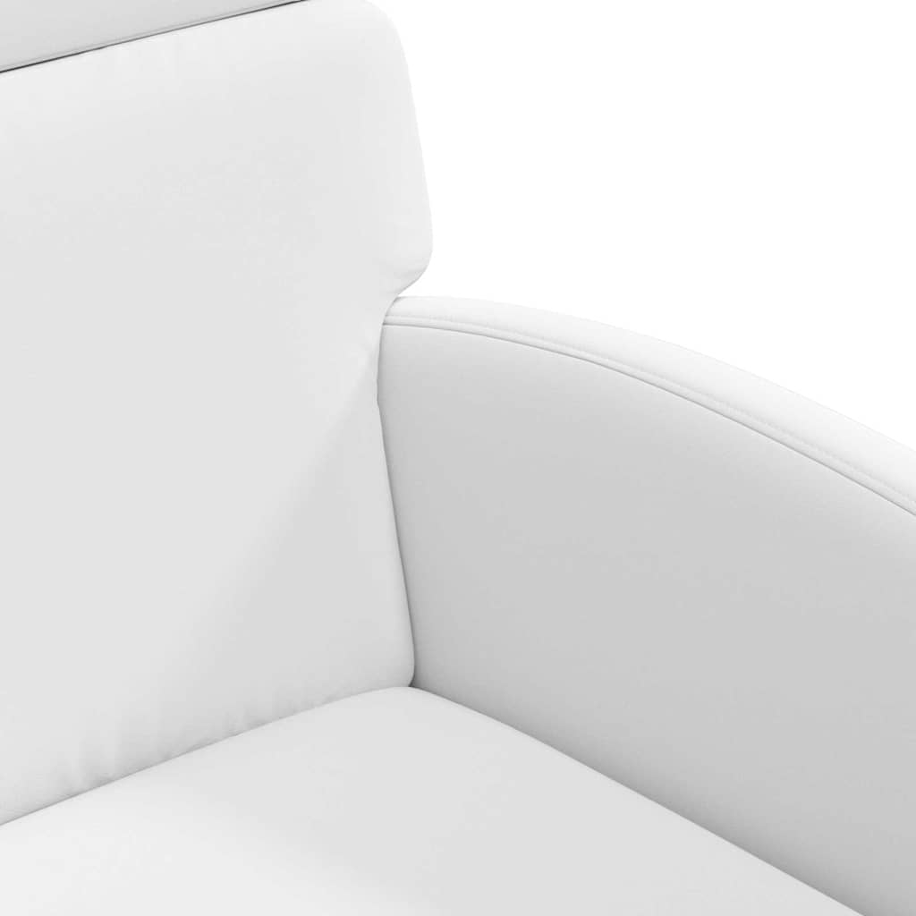 Dining Room Chairs with Casters 2 pcs White 58 x 65 x 98 cm