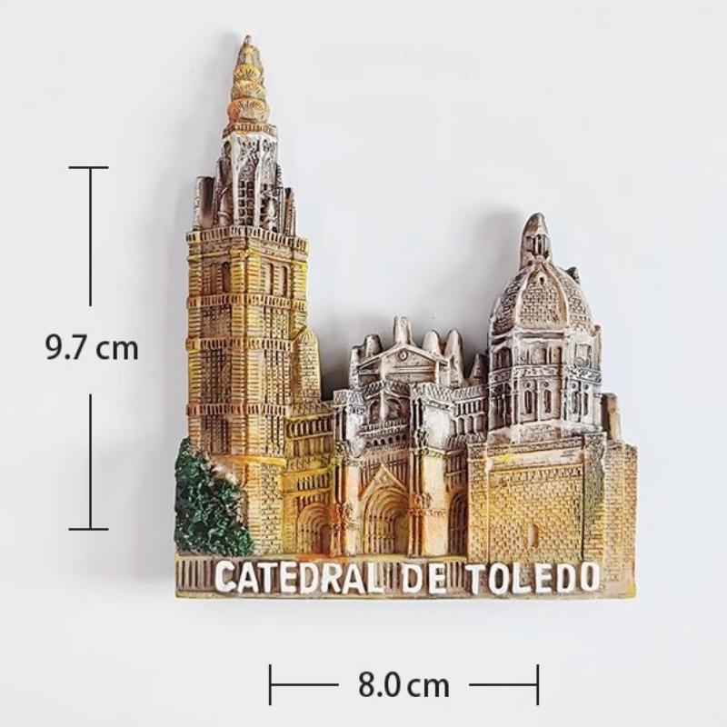 Spain Fridge Stickers Santo Domingo de la Calzada Travelling Souvenirs Plaza De Toros San Sebastian Fridge Magnets Wedding Gifts