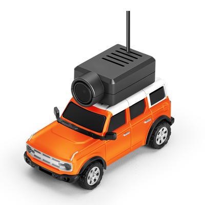 1:64 Mini Auto RC, Auto Giocattolo con Telecomando FPV 2.4G con Fotocamera HD 720P, Giroscopio, Luce LED, Veicolo Controllato tramite APP per Bambini