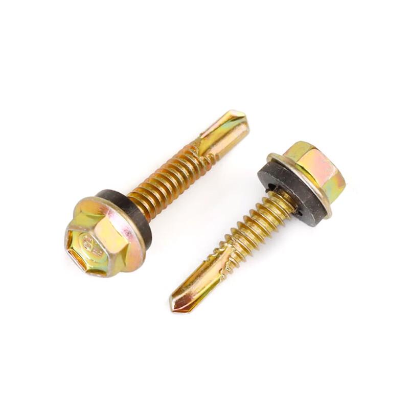 Color Zinc Hex Head Self-Drilling Screws