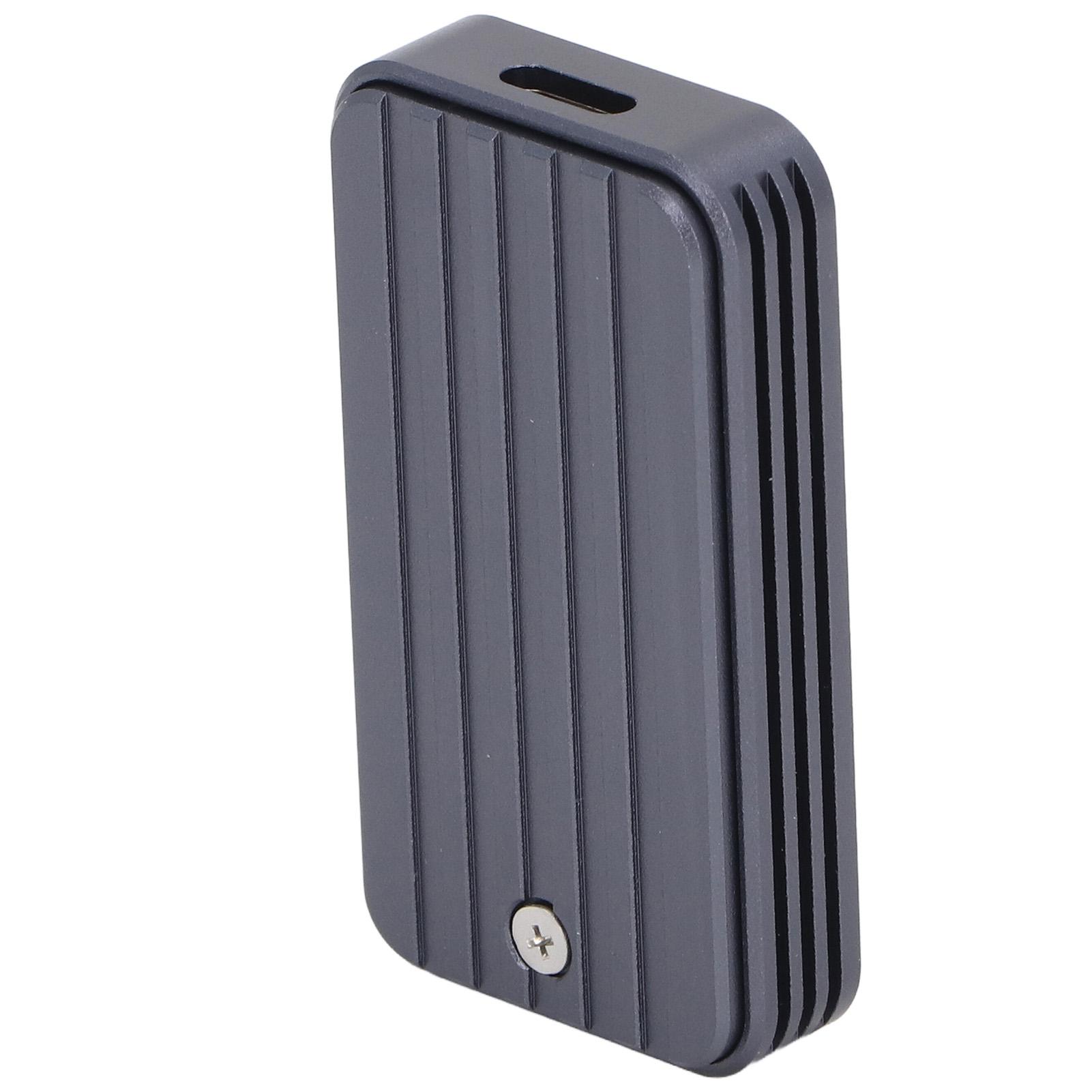 

Корпус для твердотельного накопителя NVMe SATA, 2 ТБ, 10 Гбит/с, двойной протокол USB 3.1 Gen2, алюминиевый сплав, тип C, корпус для твердотельного накопителя