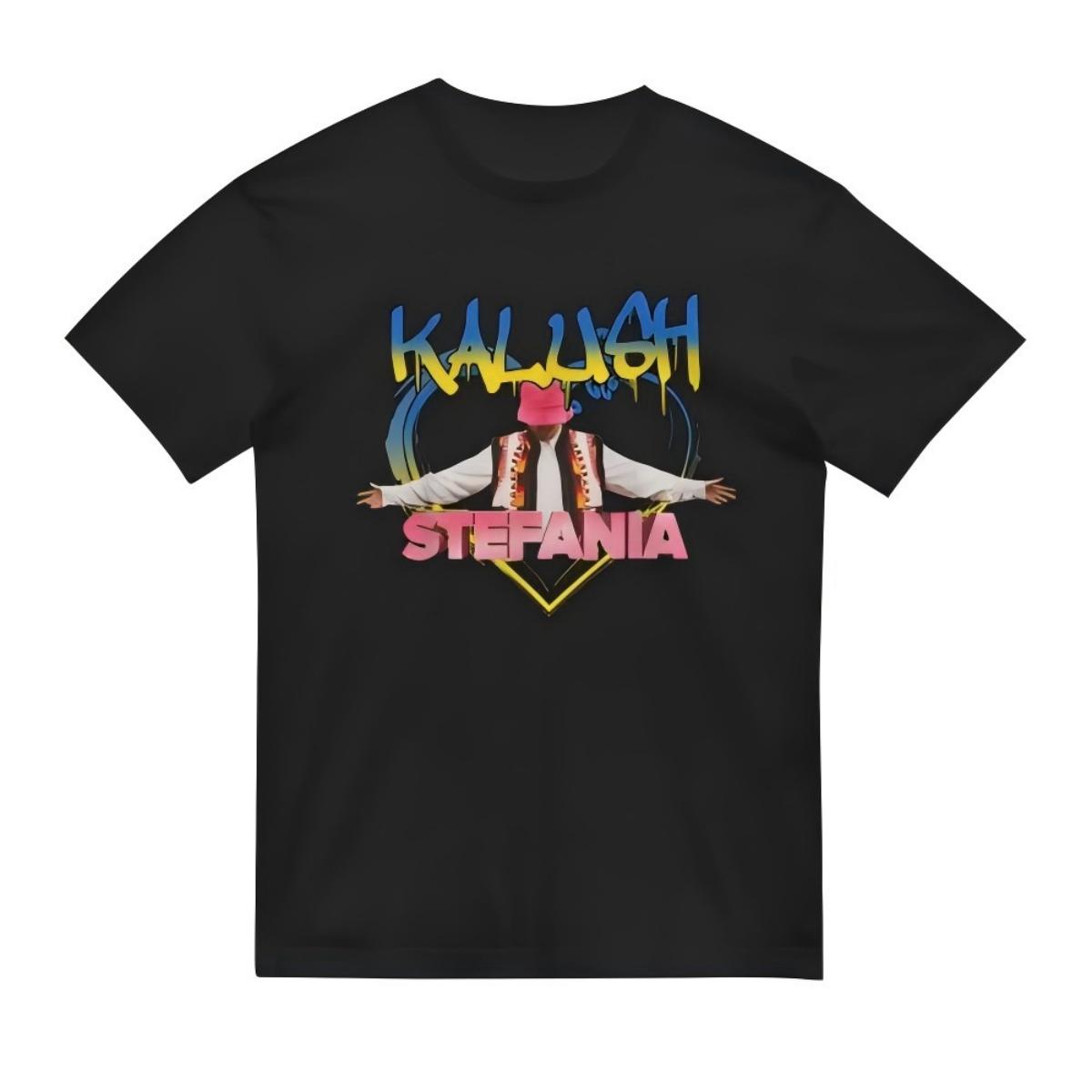 Kalush Orchestra Stefania Eurovision T-Shirt M чёрный