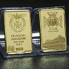 Stati Uniti, Germania, Europa, Blocchi commemorativi quadrati, monete commemorative, monete, oggetti da collezione, lingotti d'oro, blocchi placcati in oro