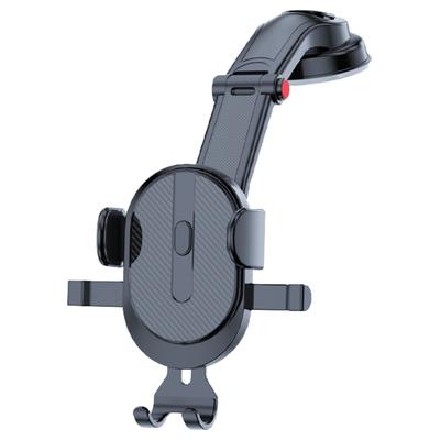 Suporte de Celular para Carro Montagem no Painel Suporte para Celular Fixação Automática Suporte Giratório 360 Graus Ventosa Suportes Automotivos