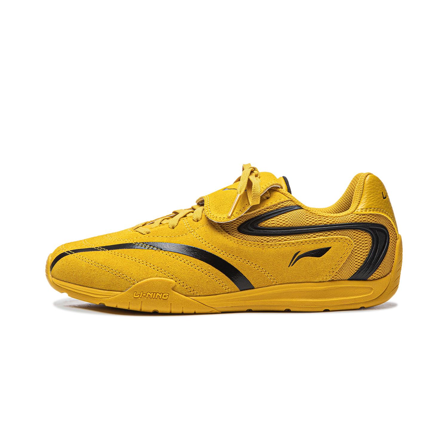 

Li Ning Film Pulse Slip Resistant, Abrasion Resistant, Lightweight Low top Casual Shoes Women s Spectral Yellow AGLV136-9 38