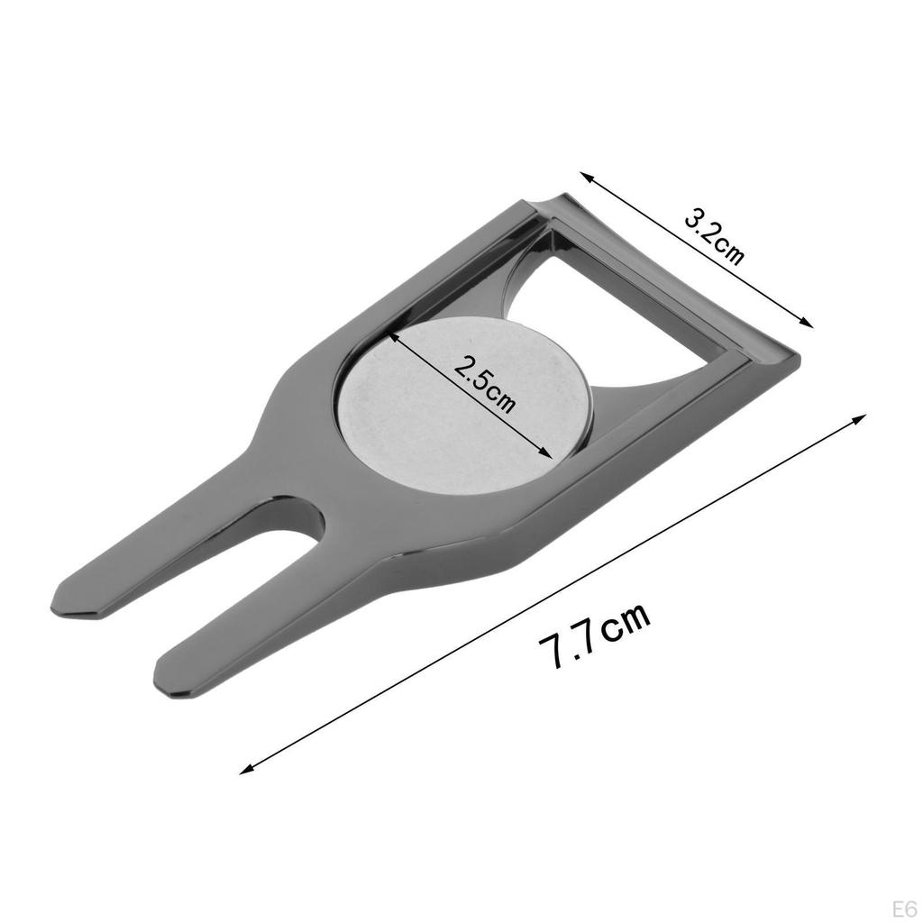 Golf Tool Ball Mark Putting Kit Golfer Training Accessory