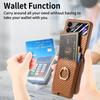 Samsung Z Flip6 Carbon Fiber Phone Case with Magnetic Card Holder for Z Flip5
