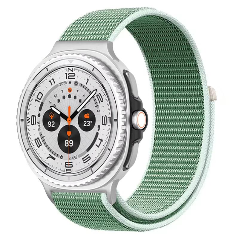 Official Nylon Loop Strap For Samsung Galaxy Watch 8 40mm 44mm Metal Connecting Bracelet Galaxy Watch 8 Classic 46mm Wristband