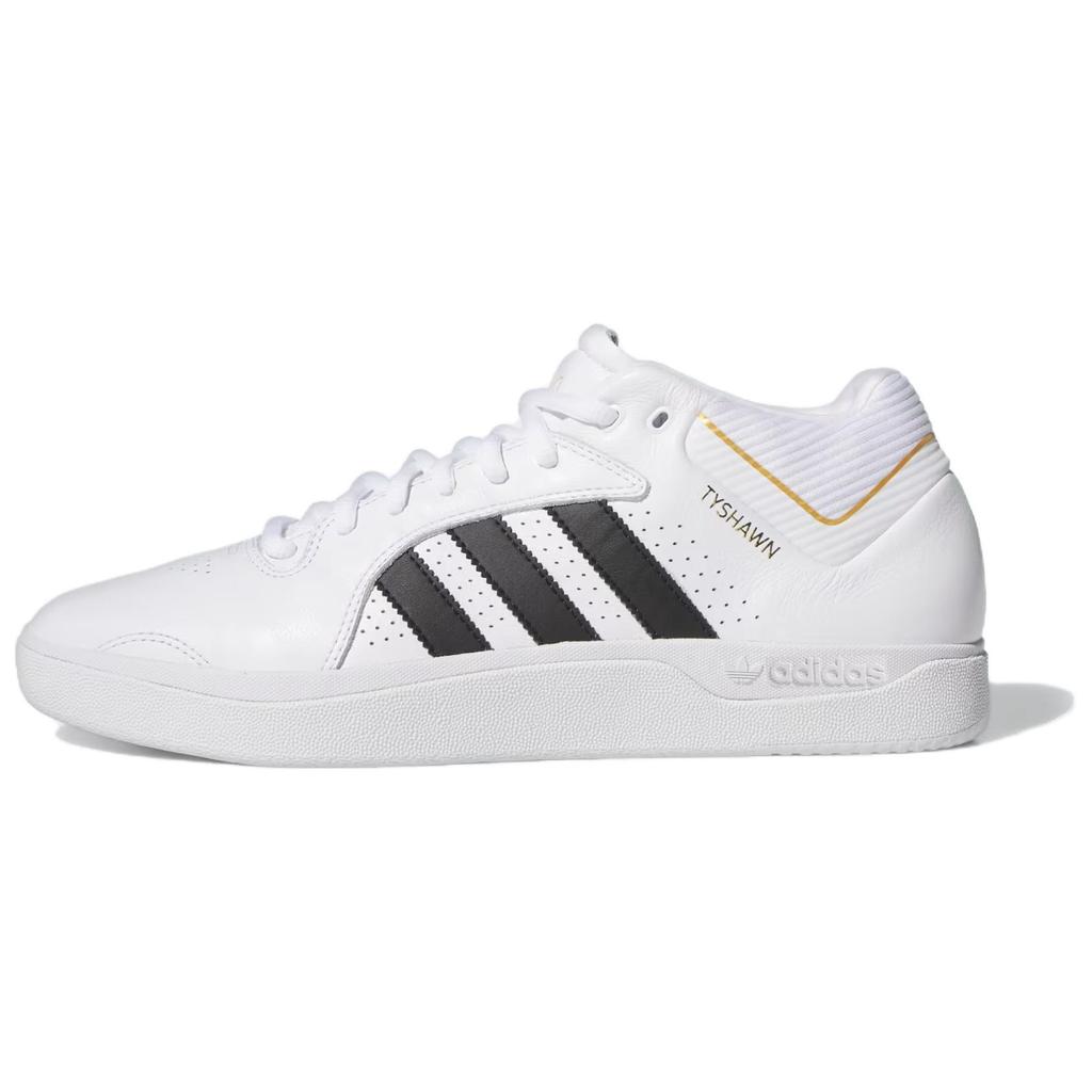 Adidas Tyshawn Remastered White Black Gold Men Sneakers Cloud-White Core-Black Gold-Metallic IF4625