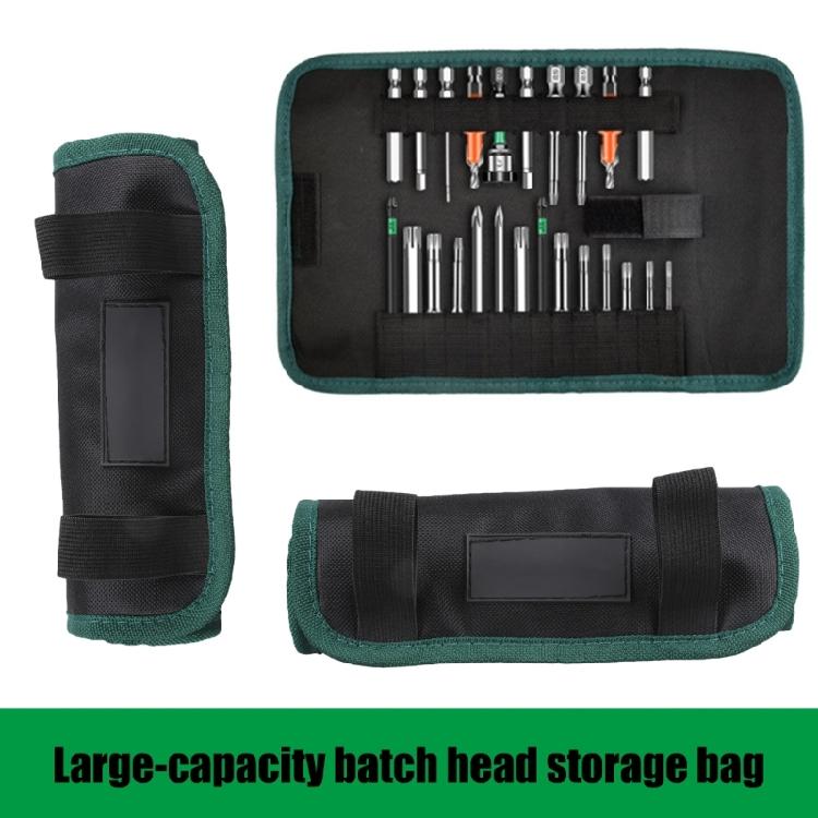 Oversized Mechanics Tool Roll With Nonslip Protection 21 Compartments Reinforced Canvas Storage Solution Perfect Gift