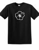 Hibiscus Flowers Tee Shirt Hawaii Hawaiian Island White Black Cotton T-Shirt