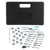 Ensemble de 40 tarauds et filières M3 avec clés et jauge de filetage, outils manuels robustes