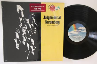 LP Schallplatte OST, ERNEST GOLD - Das Urteil von Nürnberg MCA39055 MCA 1986 US Soundtracks & Musicals Gebraucht