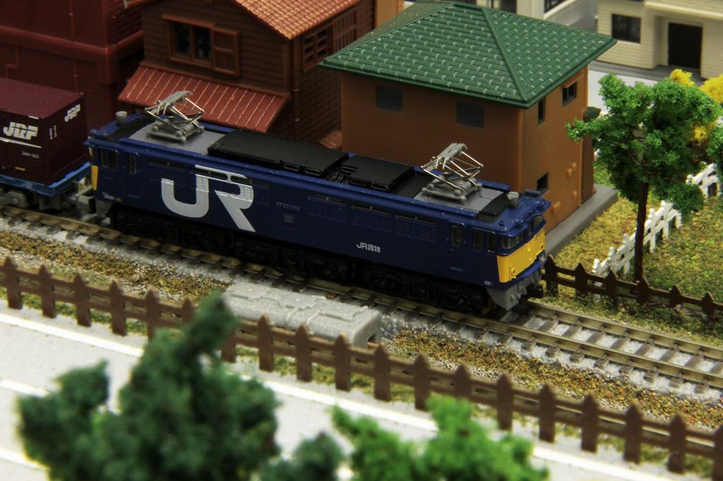 Rokuhan Z Gauge EF65 Type 1000 Series 1059 JR Freight Test Paint Railway Model Electric Locomotive T035-5