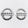 AUW3  51mm/55mm For Nissan Qashqai J11 Altima Sylphy X-Trall Tiida Bluebird Sunny Car Steering Wheel Center Badge Emblem Sticker Cover