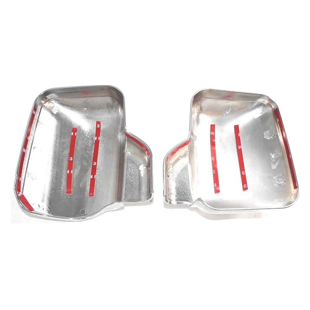 CGP Door Mirror Corner Panel Cover for Hijet Jumbo High Covers/Front Set, Chrome, S500P/S510P, Truck, Standard, Roof, Standard, CGP5758-D12-SET