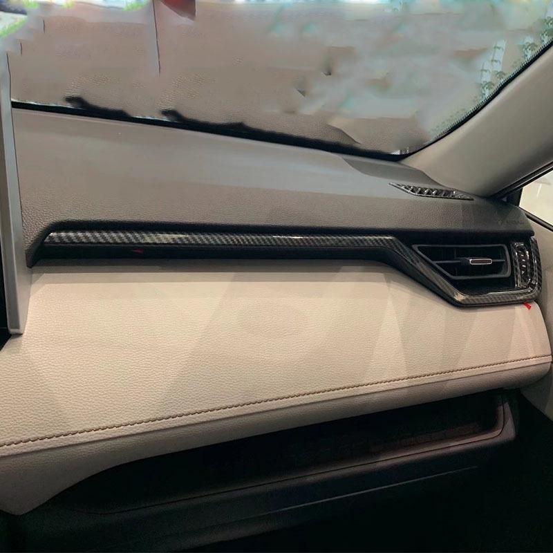 Compatible Interior Accessories for 20 Toyota RAV4 Models: Air Outlet, AC Switch, Cup Holder Frame, Seat Heating, and More.