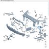 2056260112 and 2056260412: Front Crossmember Brackets for Mercedes-Benz W213 E300