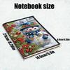 Diamond Painting Diary Book 50 Pages Crystal Notepad Sketchbook A5 Size 5D DIY Diamond Art Painting Notebook Kit