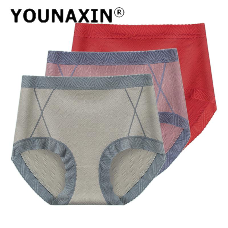 3-teiliges Höschen in Übergröße, Damen-Slips, Dessous, Baumwollunterwäsche, Mädchenunterwäsche, atmungsaktive Untershorts, XL, 2XL, 3XL, 4XL, 5XL, 6XL