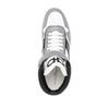 Salvatore Ferragamo Ferragamo Logo Print Hi Top Sneakers wHite