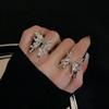 Butterfly Rings Punk Vintage Metal  Adjustable Women's Ring Fashion Exquisite Anime Insect Ring Gothic Jewelry  New Year