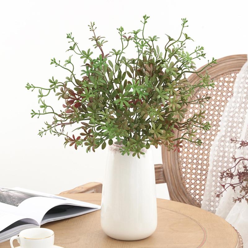 Indoor Milan Leaf Decor With Durable Plastic Finish For Garden Decoration Gift