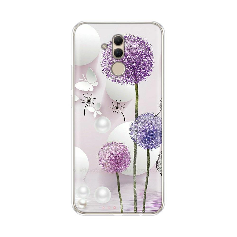For Huawei Mate 20 Lite Case Shockproof Silicone Soft Phone Case Back Cover for Huawei Mate 20 Pro Cases Mate20 Covers Fundas