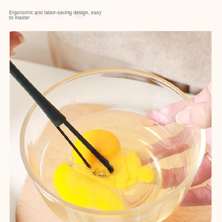 Multifunctional Hand Egg Beater Stirrer Baking Blenders Tool Double Head Whisk with Small Spoon Cream Stirring Stick