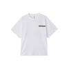 Converse T Shirts Men's White Crew Neck Moderate Straight Fit 10024728-A02