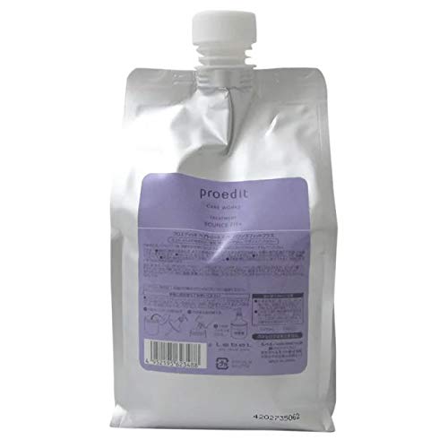 

ProEdit Hair Treatment Bounce Fit Plus 1000ml Refill, White, 1.0 Liter (x 1)