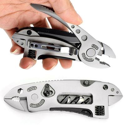Multi-Tool Überleben Messer Multi Tool Set Zweck Einstellbare Schraubenschlüssel Messer Draht Cutter Zangen Getriebe Werkzeuge Set